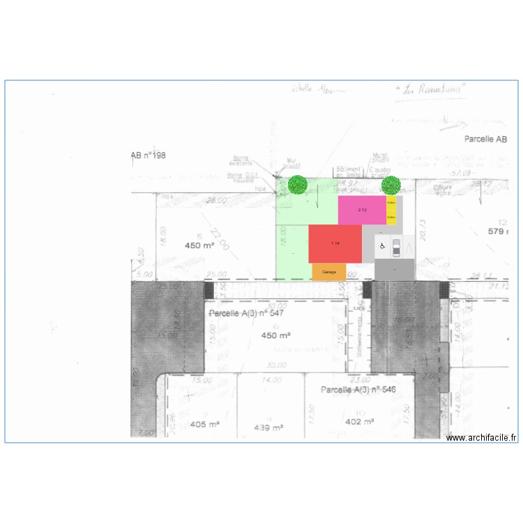 ST MAIXENT SUR VIE - LES RENAUDIERES. Plan de 0 pièce et 0 m2