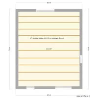 plan 1er etage toiture