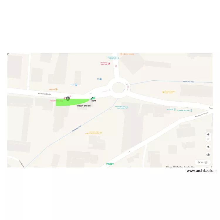 mappy watch and co. Plan de 