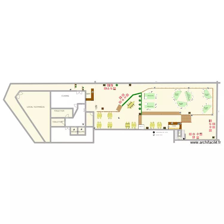 Plan Rooftop 6 Ao&ucirc;t 2024. Plan de 