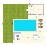 Plan exterieur piscine
