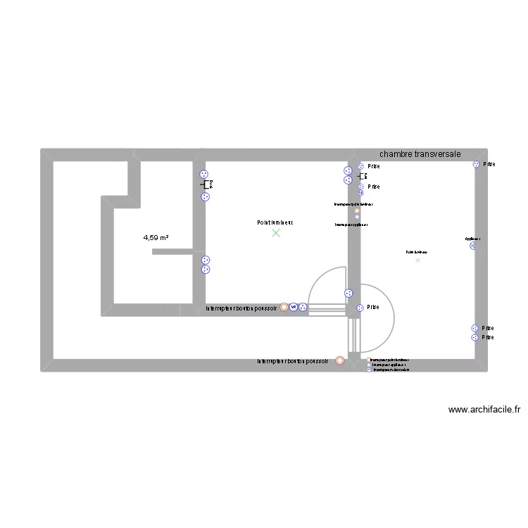 elec. Plan de 3 et 25 m² elec. Plan de 3 et 25 m²