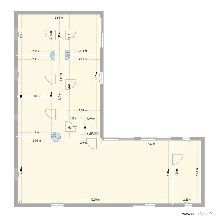 maison 1. Plan de 0 pièce et 0 m2