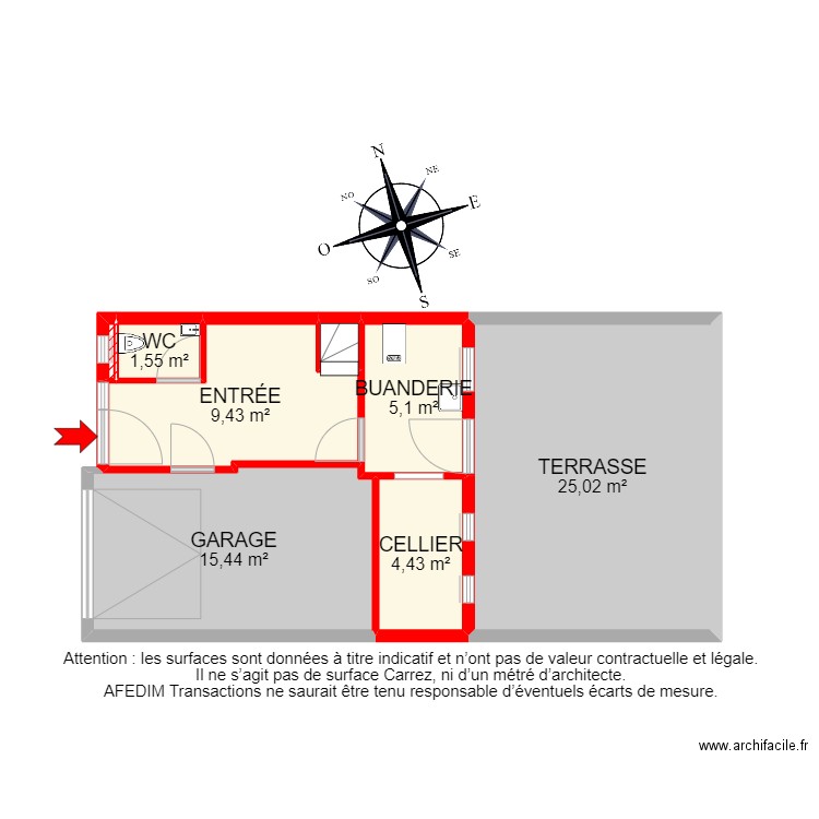 BI 19928 - . Plan de 36 pièces et 177 m2