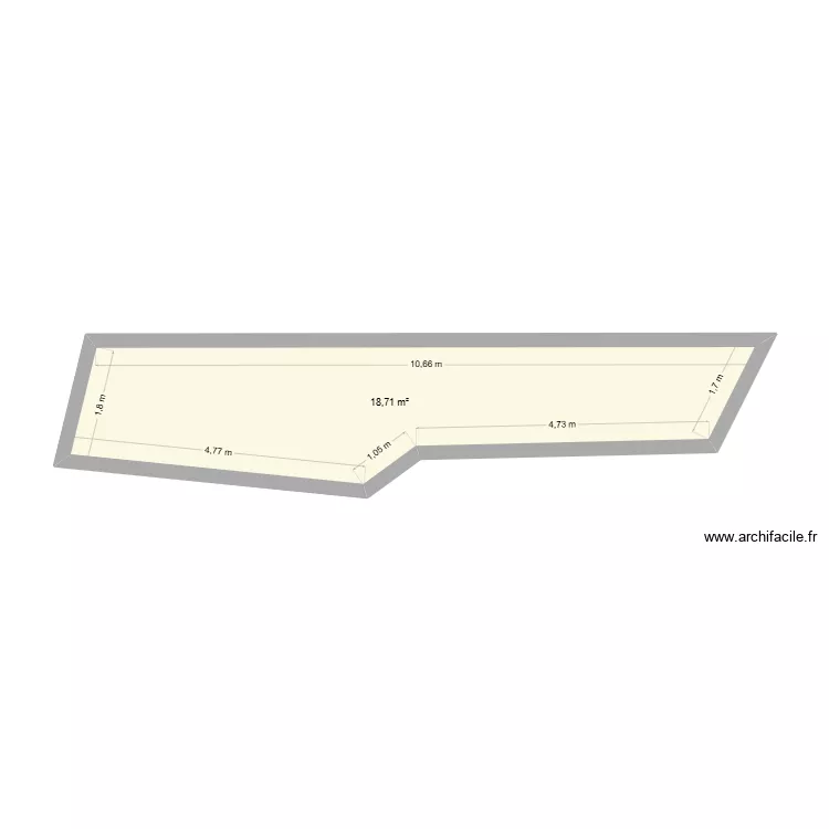 Atelier Mazureau. Plan de 1 et 19 m² Atelier Mazureau. Plan de 1 et 19 m²