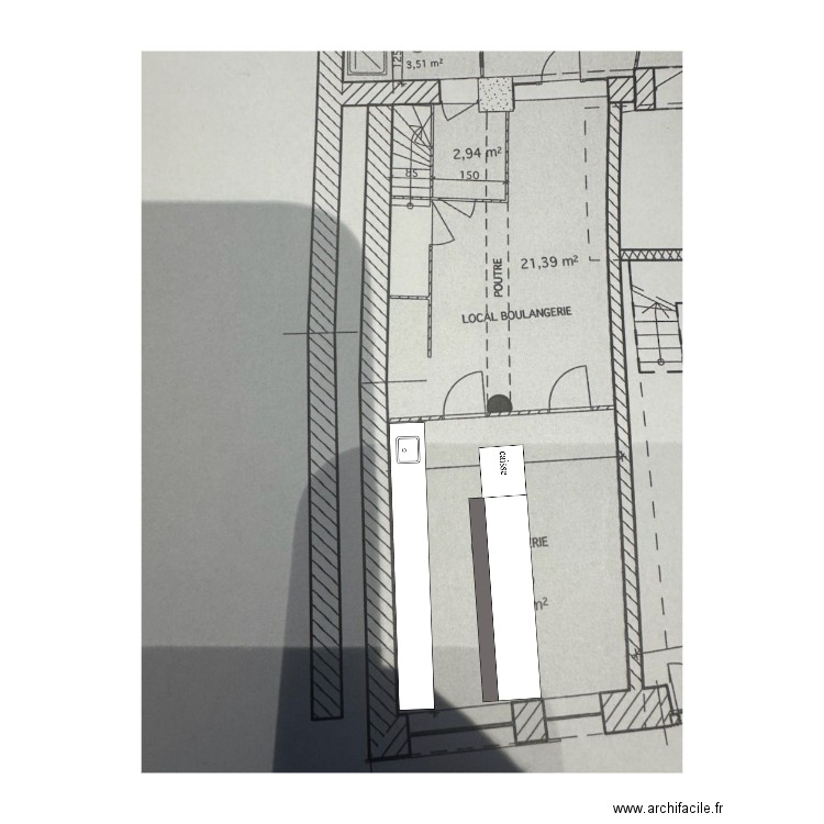 MAZAUX. Plan de 0 pièce et 0 m2