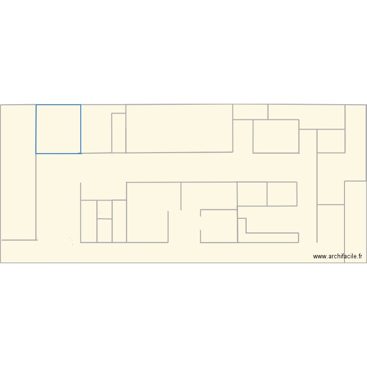 Plan de l'institut . Plan de 12 pièces et 689 m2