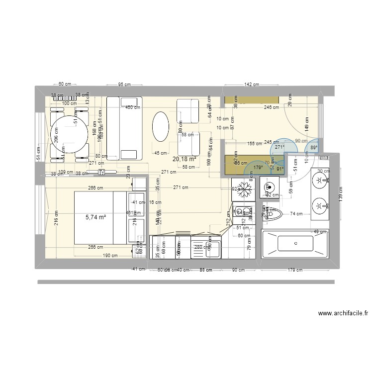 Gracieuse 8. Plan de 0 pièce et 0 m2