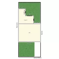 plan masse maison