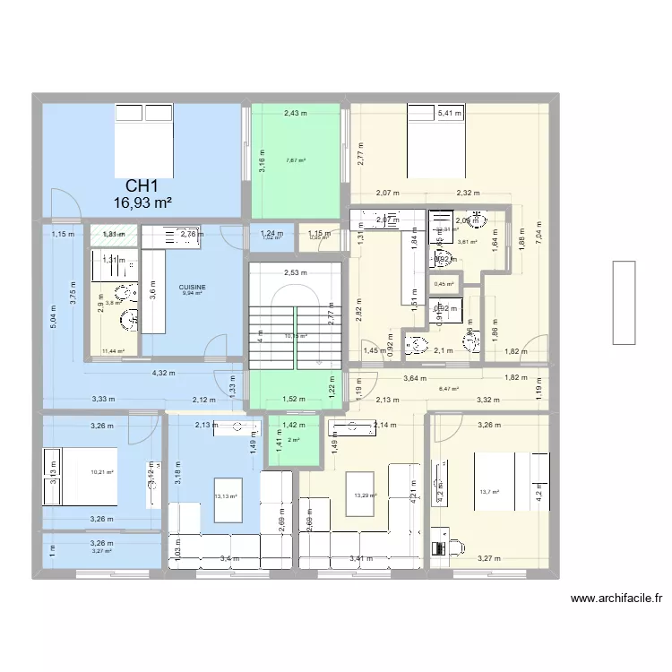 PLAN OUJDA R4. Plan de 
