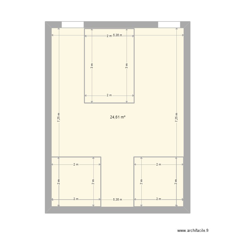 petra. Plan de 0 pièce et 0 m2