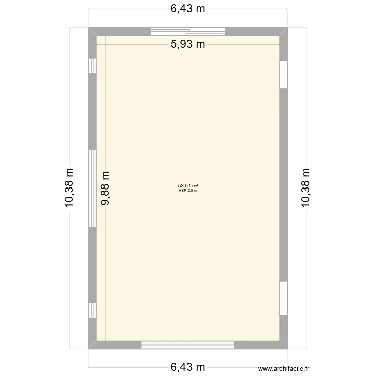 agrandissement st nicolas. Plan de 