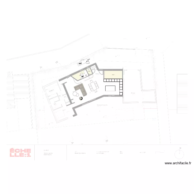Plan tof. Plan de 3 Pièces et 14 m² Plan tof. Plan de 3 Pièces et 14 m²