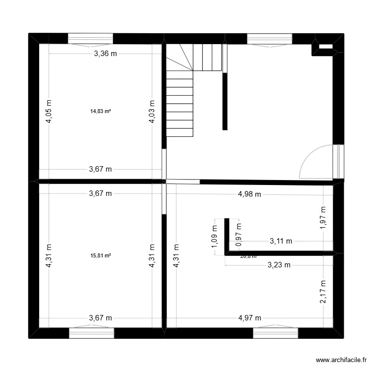 Plan Cave - Projet - Villeneuve. Plan de 