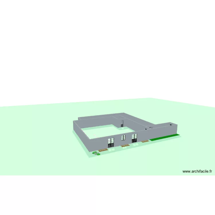 VincentMorin_magasin. Plan de 1 et 26 m² VincentMorin_magasin. Plan de 1 et 26 m²