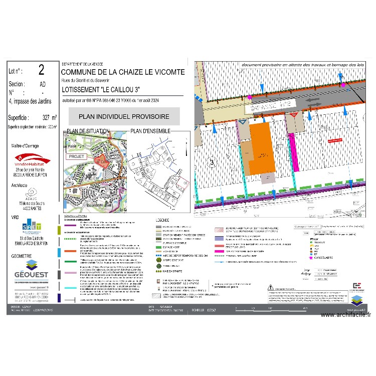 LCLV-LOT 2. Plan de 0 pièce et 0 m2