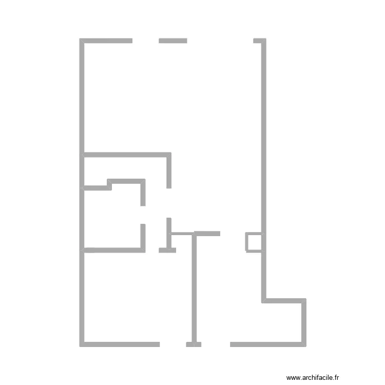 appart 66m2. Plan de 