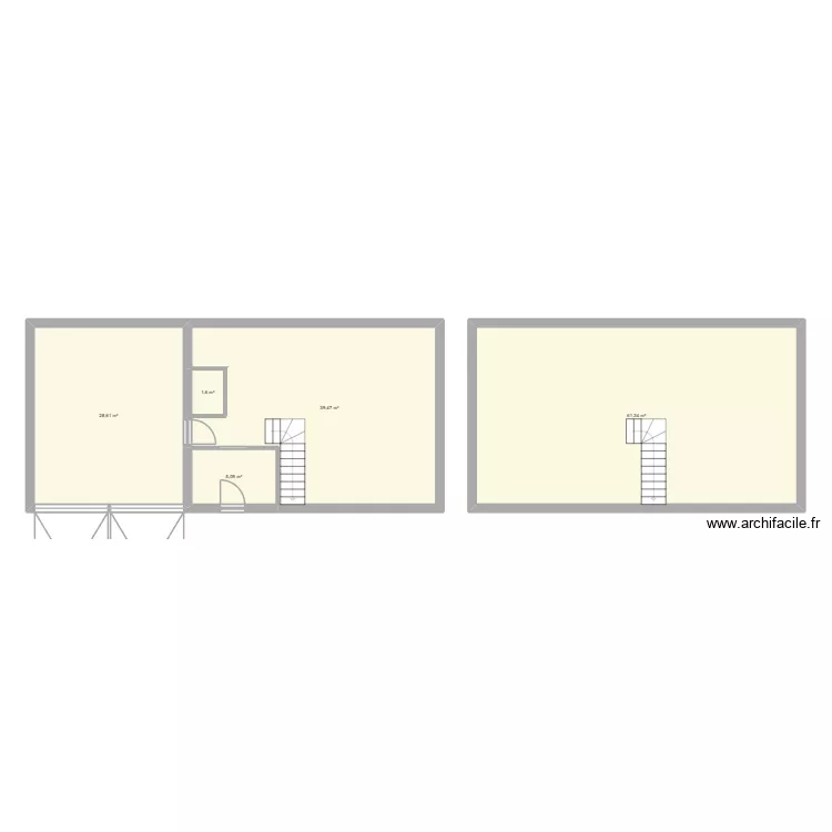 Maison de rêveuh. Plan de 5 et 136 m² Maison de rêveuh. Plan de 5 et 136 m²