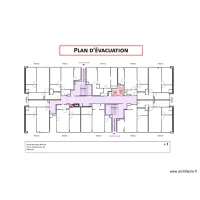 plan evacuation belle maison