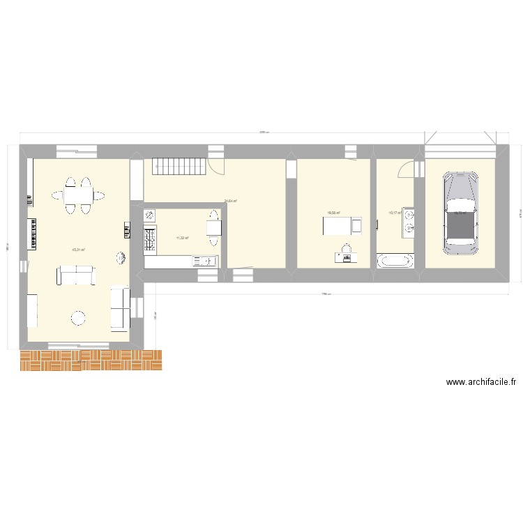 Les Vignes 3. Plan de 0 pièce et 0 m2