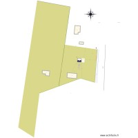 Plan de masse après pose panneaux