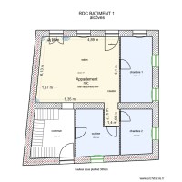 RDC Bâtiment 1 grand salon sud