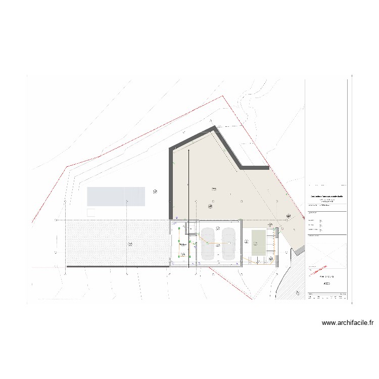 Ambroise R+1. Plan de 0 pièce et 0 m2