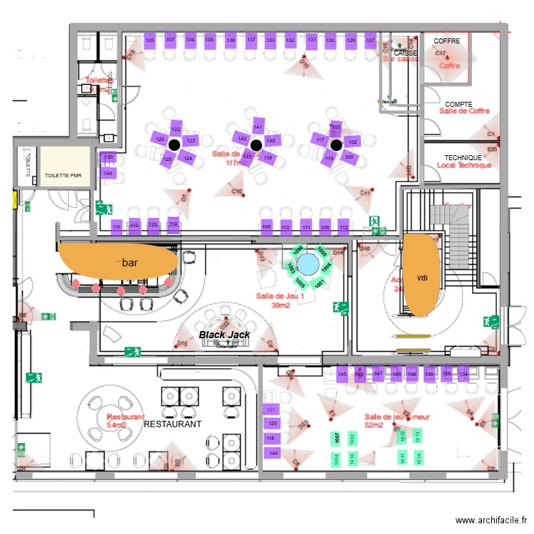 INFINITI GRASSE MAS MAJ 08.04.25. Plan de 1 pièce et 13 m2