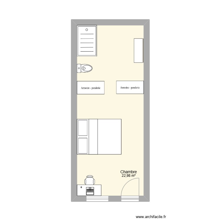 CHAMBRES. Plan de 0 pièce et 0 m2