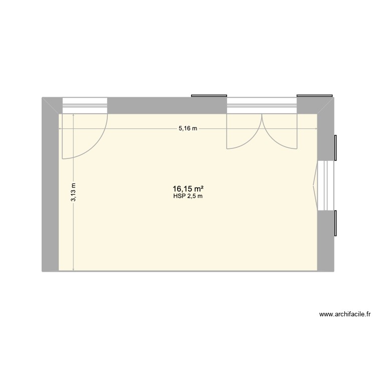 salon 23. Plan de 0 pièce et 0 m2