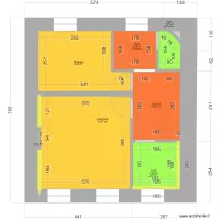 Lincent Complet sans mur cuisine Version Marine sdb 5