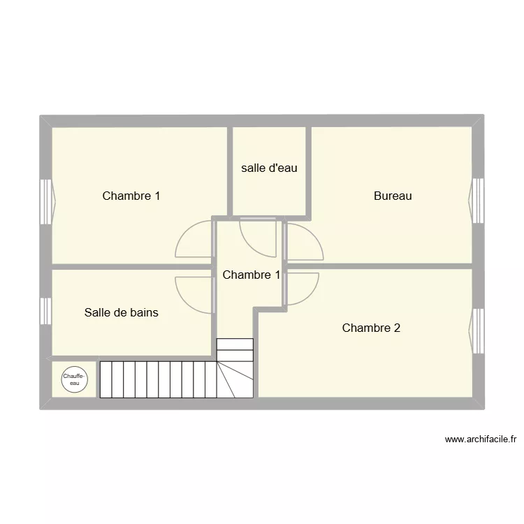 NILSSON 2. Plan de 1  et 52 m²