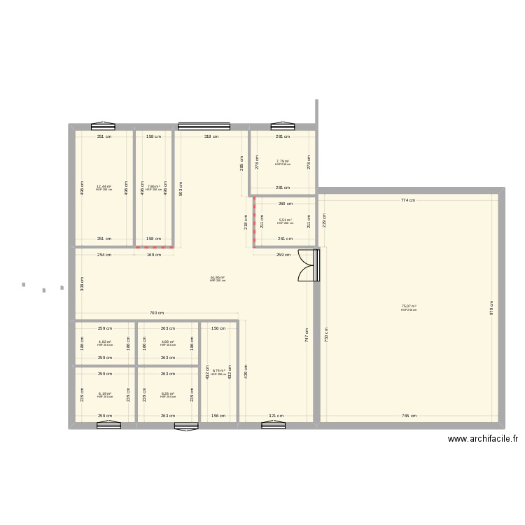 chatterie ferme 5. Plan de 0 pièce et 0 m2