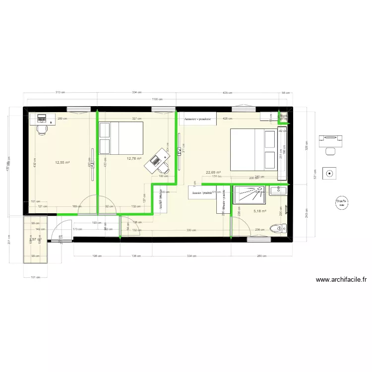 68 CG R+ SOLUTION 5. Plan de 