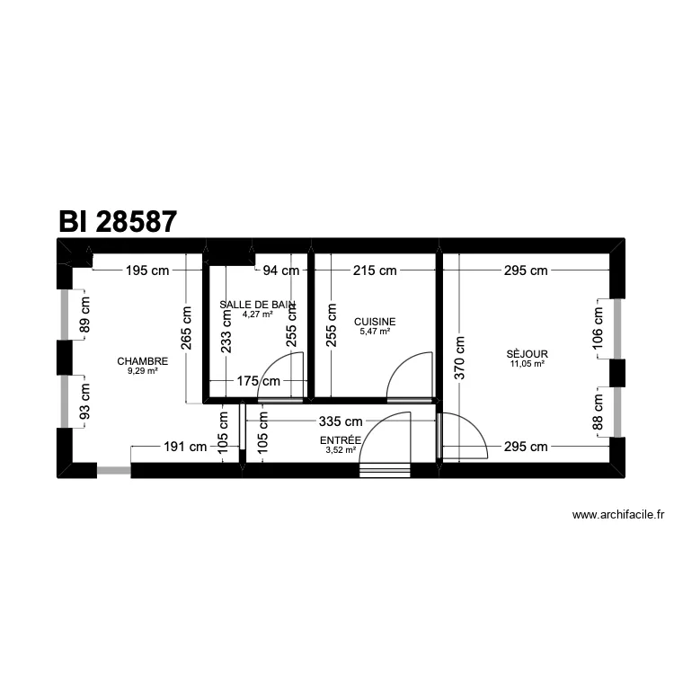 BI 28593. Plan de 