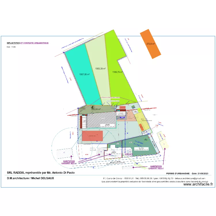 PARTAGE PRAIRIE 6. Plan de 