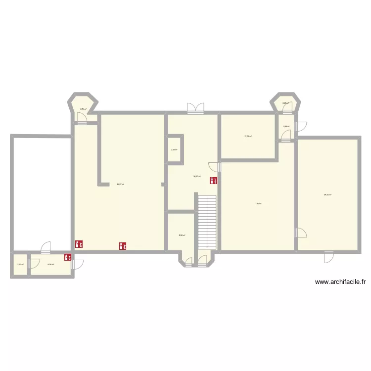 &eacute;cole Bourlers 1. Plan de 