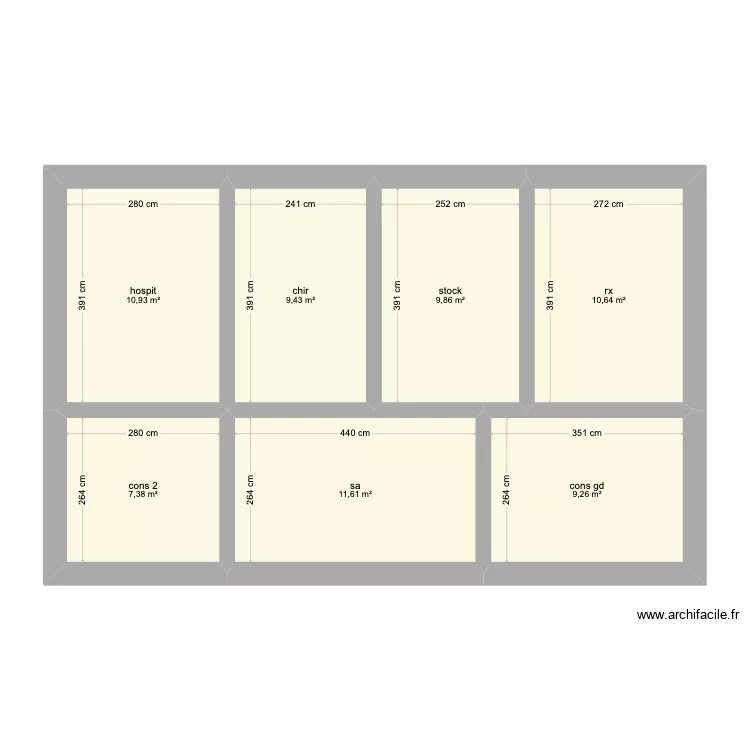 cabinet taille nam 2. Plan de 0 pièce et 0 m2