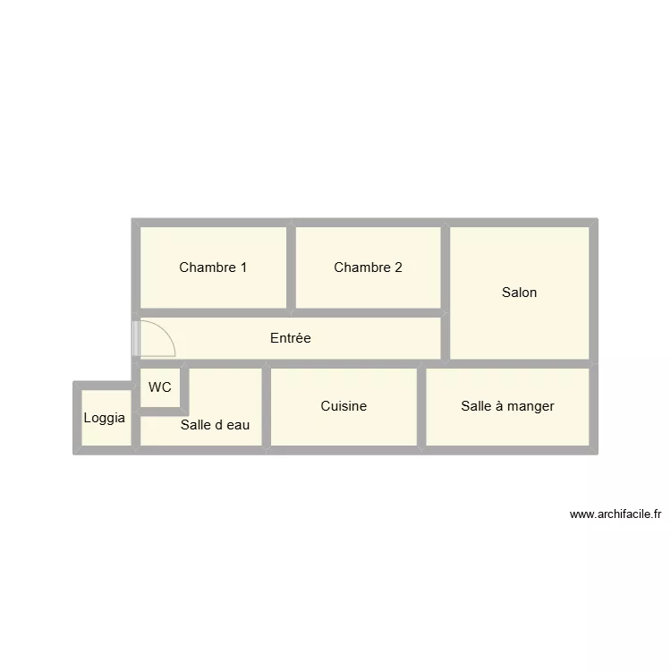 2502 SUCCESSION GUEGUEN. Plan de 