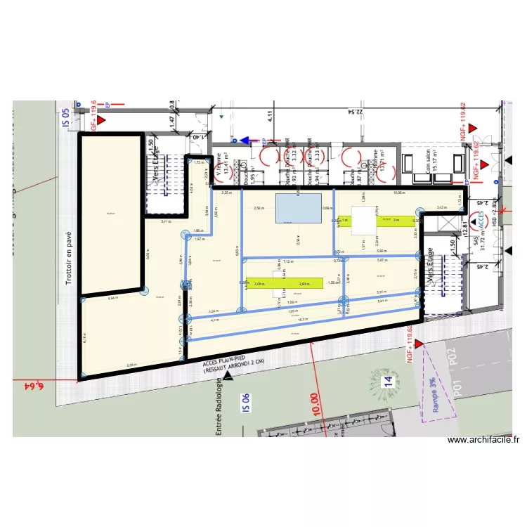 Coupvray. Plan de 11 et 681 m² Coupvray. Plan de 11 et 681 m²