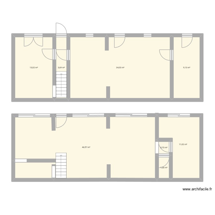 Plan maison Rdc. Plan de 0 pièce et 0 m2