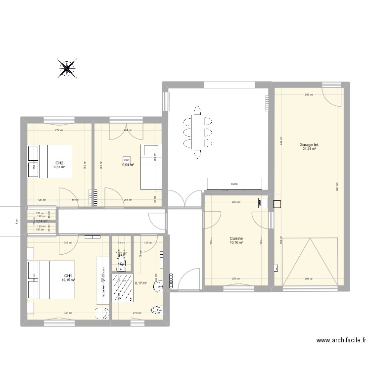 Four V2. Plan de 0 pièce et 0 m2