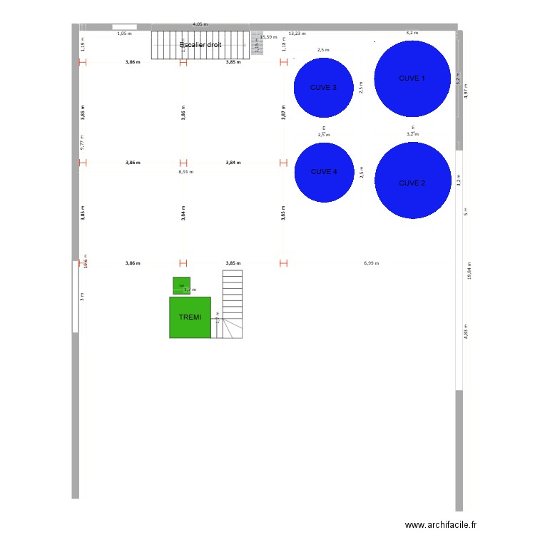 oasis. Plan de 0 pièce et 0 m2