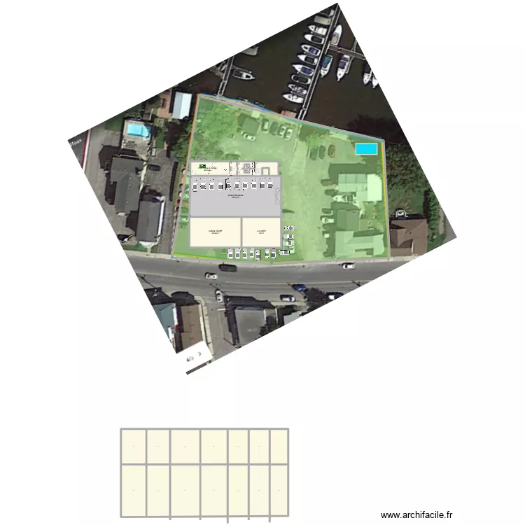 Condos golden en 2 phases. Plan de Condos golden en 2 phases. Plan de