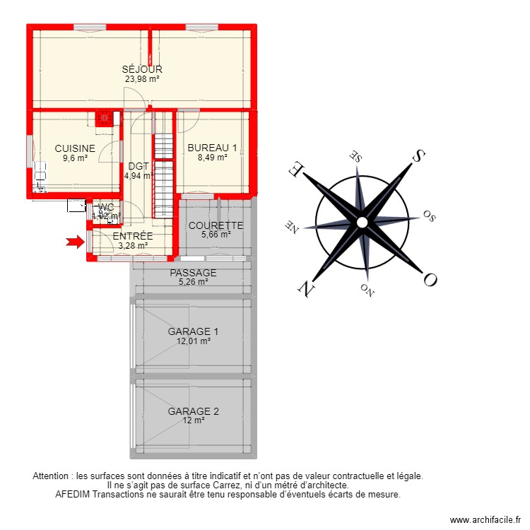 BI19352 -. Plan de 30 pièces et 178 m2