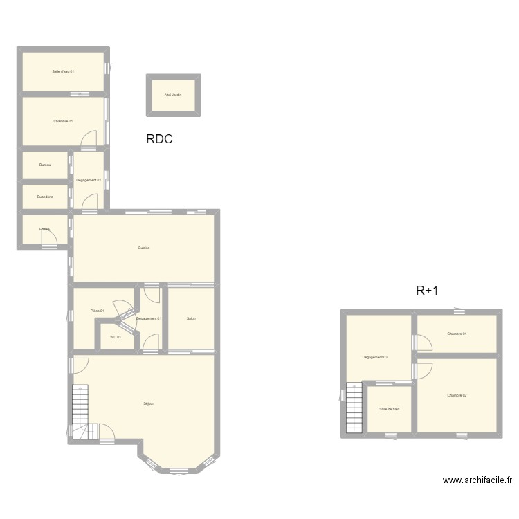 350601776. Plan de 17 pièces et 165 m2