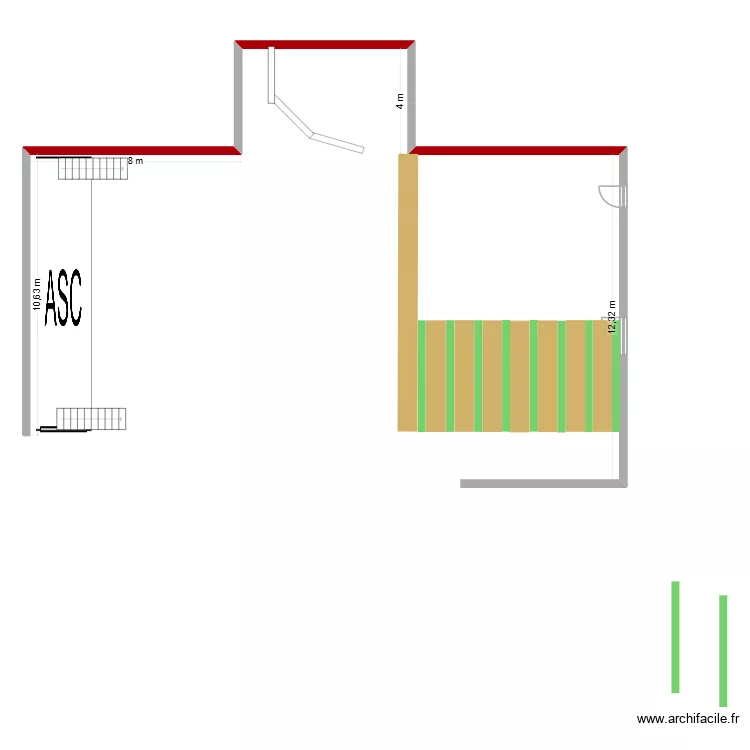 SALLE MARIAGE. Plan de 