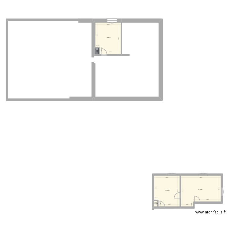 TEST MAISON. Plan de 5 pièces et 55 m2