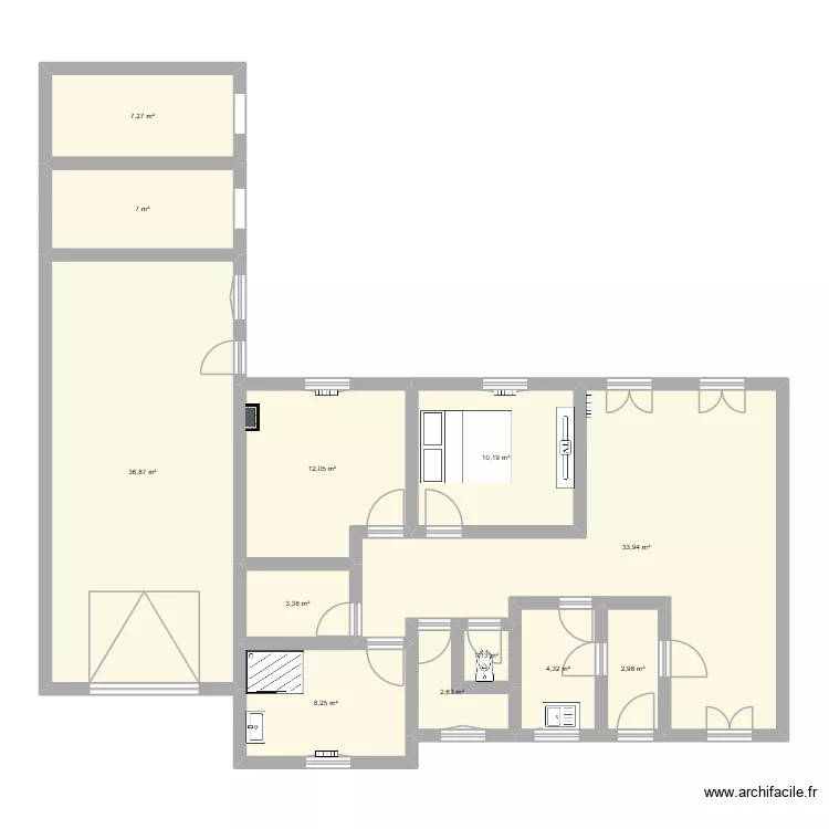 projet rv. Plan de 12 et 130 m² projet rv. Plan de 12 et 130 m²