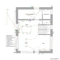 chalet zinc Rdc &eacute;clairage